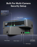 FEDUS ENERGO 8 Channel CCTV UPS 12V 8Amp Battery Backup for Wi-Fi Router, Security Camera, DVR, CCTV UPS with Zero-Lag Switching, Li-ion Battery & Over-Current Protection 2-Year Warranty FEDUS