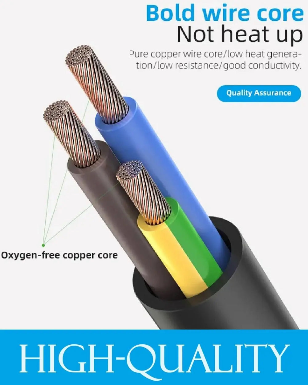 FEDUS European Laptop Computer Power Cord (C5 to SCHUKO(Europe) CEE 7/7) Replacement AC Europlug Mickey Mouse power cord. AC Cable Wire Suitable for HDTV, TVs, Printers, Monitor, 1.8M FEDUS