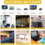 FEDUS Flat Cat6 Cable Ethernet Cable, Flat RJ45 LAN Cable wire High Speed 250MHz / 1 Gigabit Speed UTP LAN Cable, Network Internet Cable, Patch Computer Cord Gigabit Category 6 Wires for Modem, Router