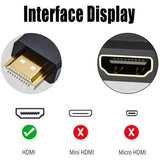 FEDUS Gold Plated HDMI Male to Female Converter Connector Adapter 270 Degree L Shape Angle Converter, HDMI L Shape Flat Extender, for HDTV, Plasma TV, LED, LCD Pack-1 – Black