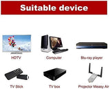 FEDUS Gold Plated HDMI Male to Female Converter Connector Adapter 90 Degree L Shape for HDTV, Plasma TV, LED, LCD, Etc Black Pack-1