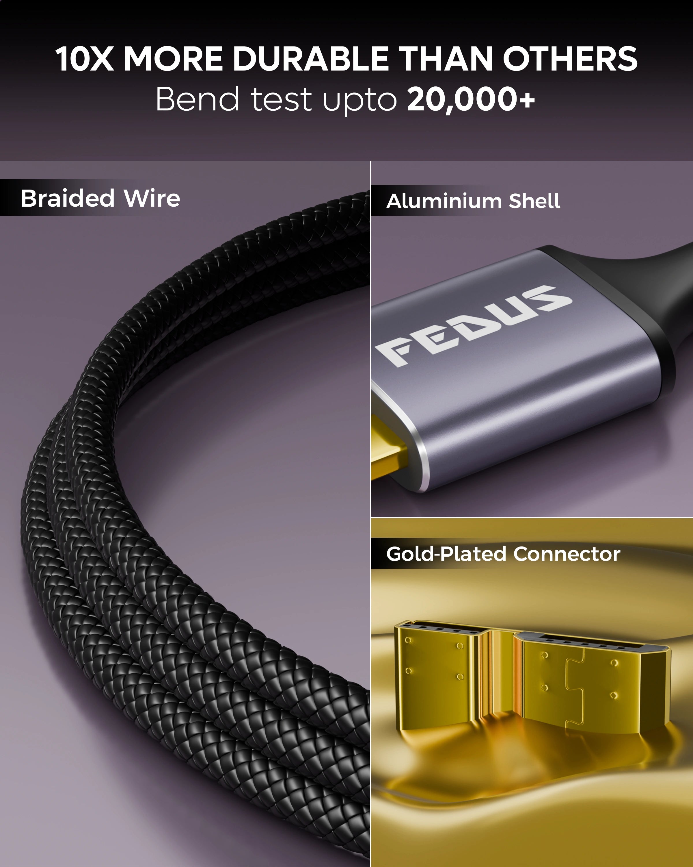 USB 3 1 C to Micro B Hard Disk Connector External Drive Cable FEDUS USB 3 1 C to Micro B Hard Disk Connector External Drive Cable FEDUS