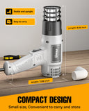 FEDUS Heat Gun Hot Air Gun Temperature Machine 1800W, 2 Temp Settings Great for industrial use & Crafts, Removing & Drying Paint, Shrink Tubing/Wrapping Packing, Bend Plastic Pipes, Epoxy Resin, Grey
