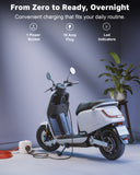 FEDUS Heavy Duty Extension Board 16amp 3000 Watts Heavy Load Capacity Electric Power Extension Switch Cord Strip for Microwave Oven,EV Charger Charging,Iron Press, Induction Stove, AC