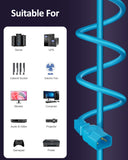 link power cable cyan