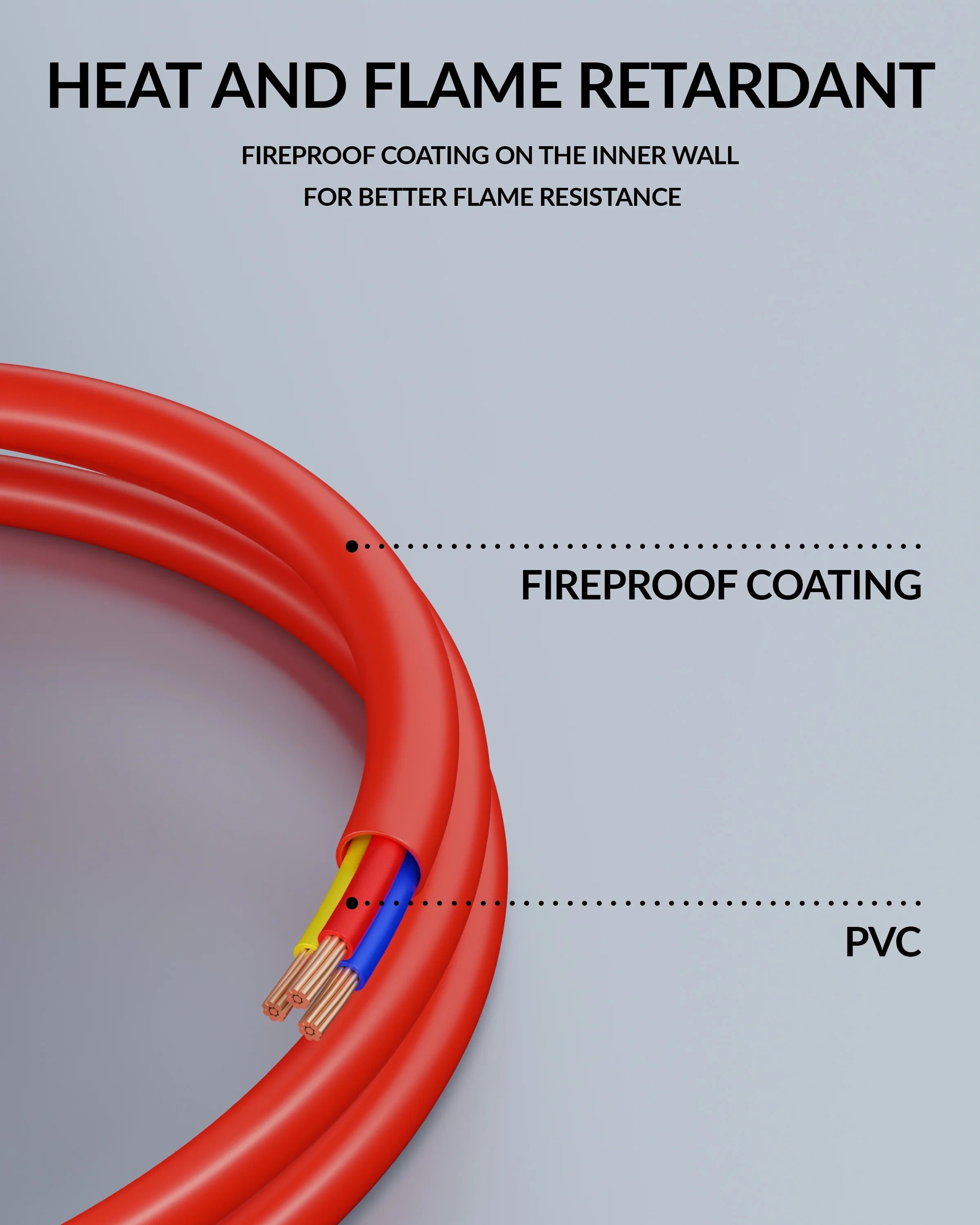 link power cable red