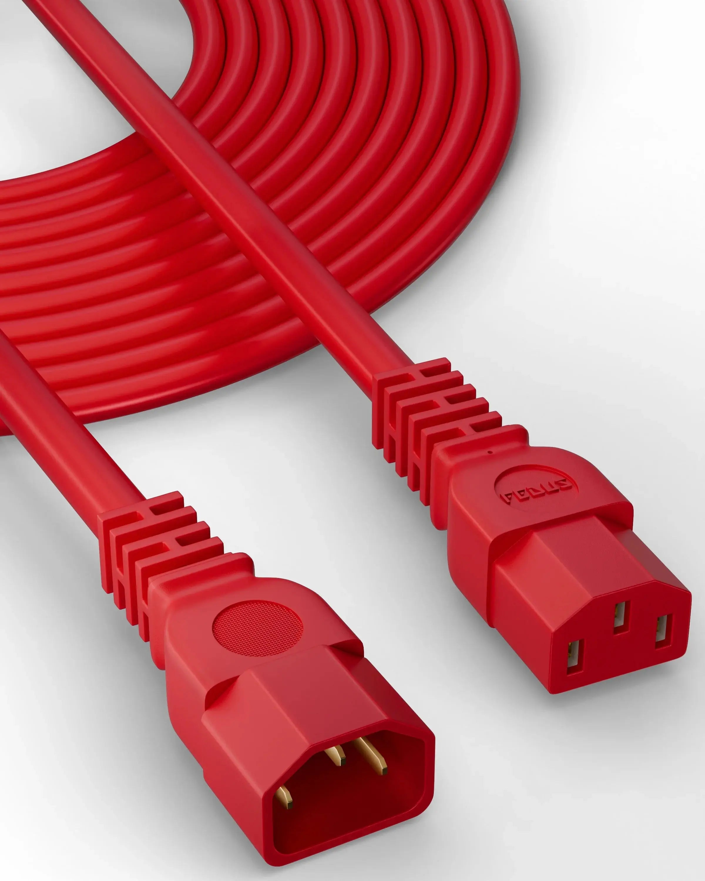 FEDUS IEC C13 to C14 Link 250v Male to Female Power Cable