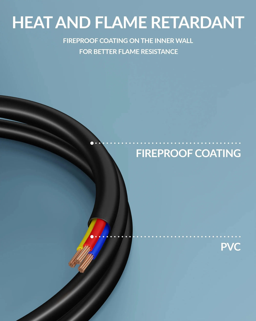 link power cable black