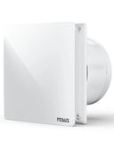 FEDUS LUMIO 150mm (6 Inch) Axial Exhaust Fan for Kitchen & Bathroom, 1850 RPM Turbo Speed, 100% Copper Motor, Automatic Shutter, Silent Operation, Premium ABS Body Ventilation Fan (Zenith White) FEDUS