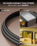FEDUS HDMI to VGA Cable Adapter 1080P@60Hz Uni-Directional HDMI Computer to VGA Monitor Cable (Male to Male) Compatible for Computer, Desktop, Laptop, PC, Monitor, Projector, HDTV, Roku, Xbox