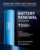 FEDUS Router UPS for Home Office, 12V 2A Support, 4400mAh Li-ion Battery Mini UPS for WiFi Router with Power Adapter, Uninterrupted Power Supply Smart Charging Compatible with TP-Link, D-Link, Netgear