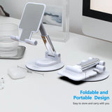 FEDUS FEMO Mobile Holder Stand 360° Rotation Mobile Stand Portable & Foldable Mobile Holder with Adjustable Angles for Perfect View, Lightweight, Universal Mobile Stand for Smartphones, Tablets, iPad