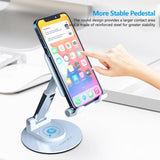 FEDUS FEMO Mobile Holder Stand 360° Rotation Mobile Stand Portable & Foldable Mobile Holder with Adjustable Angles for Perfect View, Lightweight, Universal Mobile Stand for Smartphones, Tablets, iPad