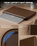 FEDUS MONARC Designer Premium Vegan Leather Laptop Sleeve Bag Case, Shockproof Office Laptop Cover Pouch Accessories Carrying Bag for MacBook, HP, Dell, Lenovo, Asus for Men & Women FEDUS