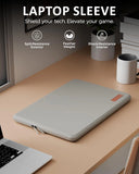 FEDUS MONARC Designer Premium Vegan Leather Laptop Sleeve Bag Case, Shockproof Office Laptop Cover Pouch Accessories Carrying Bag for MacBook, HP, Dell, Lenovo, Asus for Men & Women