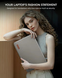 FEDUS MONARC Designer Premium Vegan Leather Laptop Sleeve Bag Case, Shockproof Office Laptop Cover Pouch Accessories Carrying Bag for MacBook, HP, Dell, Lenovo, Asus for Men & Women