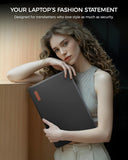 FEDUS MONARC Designer Premium Vegan Leather Laptop Sleeve Bag Case, Shockproof Office Laptop Cover Pouch Accessories Carrying Bag for MacBook, HP, Dell, Lenovo, Asus for Men & Women