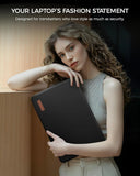 FEDUS MONARC Designer Premium Vegan Leather Laptop Sleeve Bag Case, Shockproof Office Laptop Cover Pouch Accessories Carrying Bag for MacBook, HP, Dell, Lenovo, Asus for Men & Women