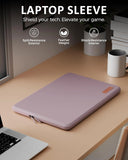 FEDUS MONARC Designer Premium Vegan Leather Laptop Sleeve Bag Case, Shockproof Office Laptop Cover Pouch Accessories Carrying Bag for MacBook, HP, Dell, Lenovo, Asus for Men & Women