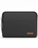 FEDUS ORO Premium Vegan Leather Laptop Sleeve Bag Case 13.3 inch, Shockproof Office Laptop Cover Pouch Carrying Bag with Accessory Pocket & Handle for MacBook, HP, Dell, Lenovo, Asus for Men & Women