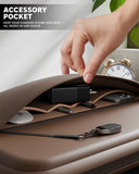 oro cinnemon brown laptop sleeve 3