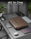 oro cinnemon brown laptop sleeve 9