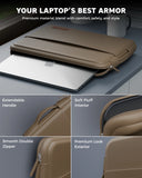 oro caramel sand laptop sleeve