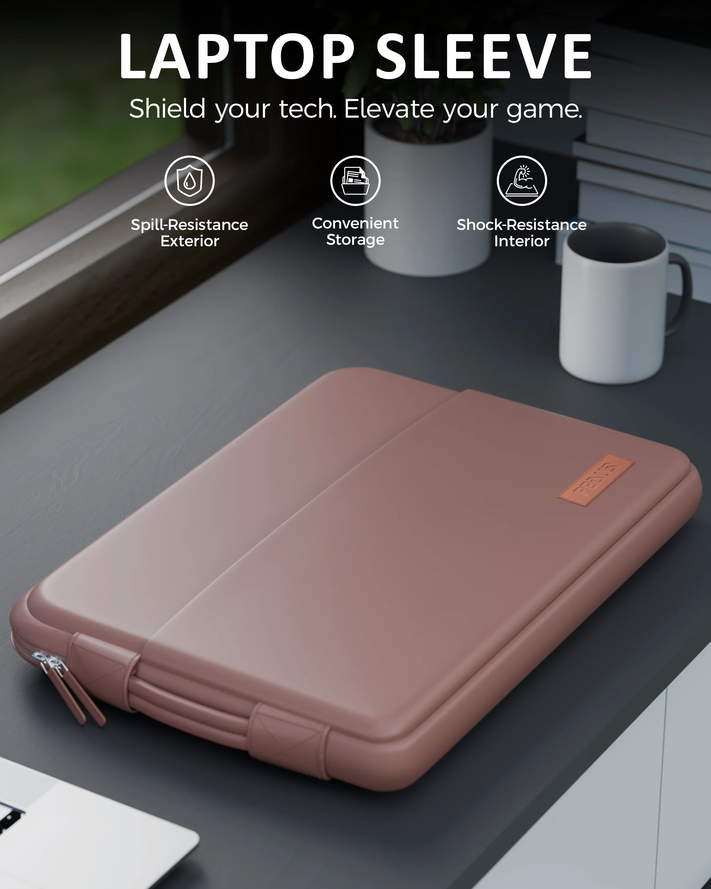 oro dusty coral laptop sleeve 6