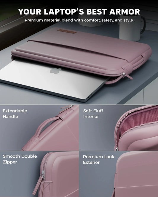 oro powder pink laptop sleeve 2