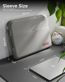 oro cloud grey laptop sleeve 12