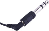 FEDUS Pack 5, 6.35mm Stereo Male to 3.5mm Female Stereo Jack Headphone Adapter Converter