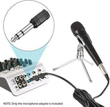 FEDUS Pack 5, 6.35mm Stereo Male to 3.5mm Female Stereo Jack Headphone Adapter Converter