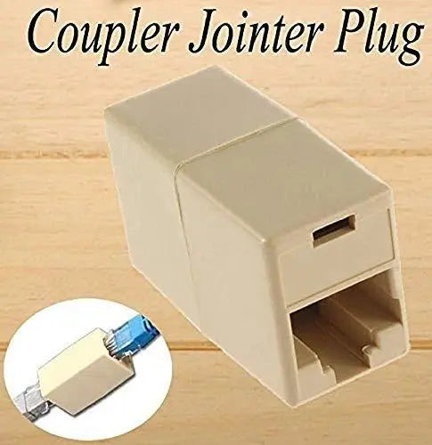 RJ45 8P8C Female to Female Coupler Connector Network LAN Adapter FEDUS