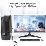 FEDUS RJ45 Coupler Ethernet Coupler Cat7, Cat6, Cat5e RJ45 8P8C Inline lan Coupler Ethernet Extender Adapter Adsl Extension Jointer Extending the Ethernet Cables Female to Female Connector