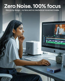 FEDUS Router UPS for Home Office, 12V 2A Support, 4400mAh Li-ion Battery Mini UPS for WiFi Router with Power Adapter, Uninterrupted Power Supply Smart Charging Compatible with TP-Link, D-Link, Netgear