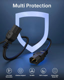 FEDUS ServerLink IEC C14 to C15 Power Link Cable, 18AWG 100% Pure Copper Heavy Duty Extension Cord for Servers, PDU, Cisco Switches & High-Temp Appliances, Flame Retardant PVC, 2Y Warranty