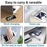 FEDUS Short Sleek, Portable and Universal Micro to USB Fast Charging Power Bank Charging Cable Data Sync Tangle-free Cable (19 cm, 7.5 Inch),