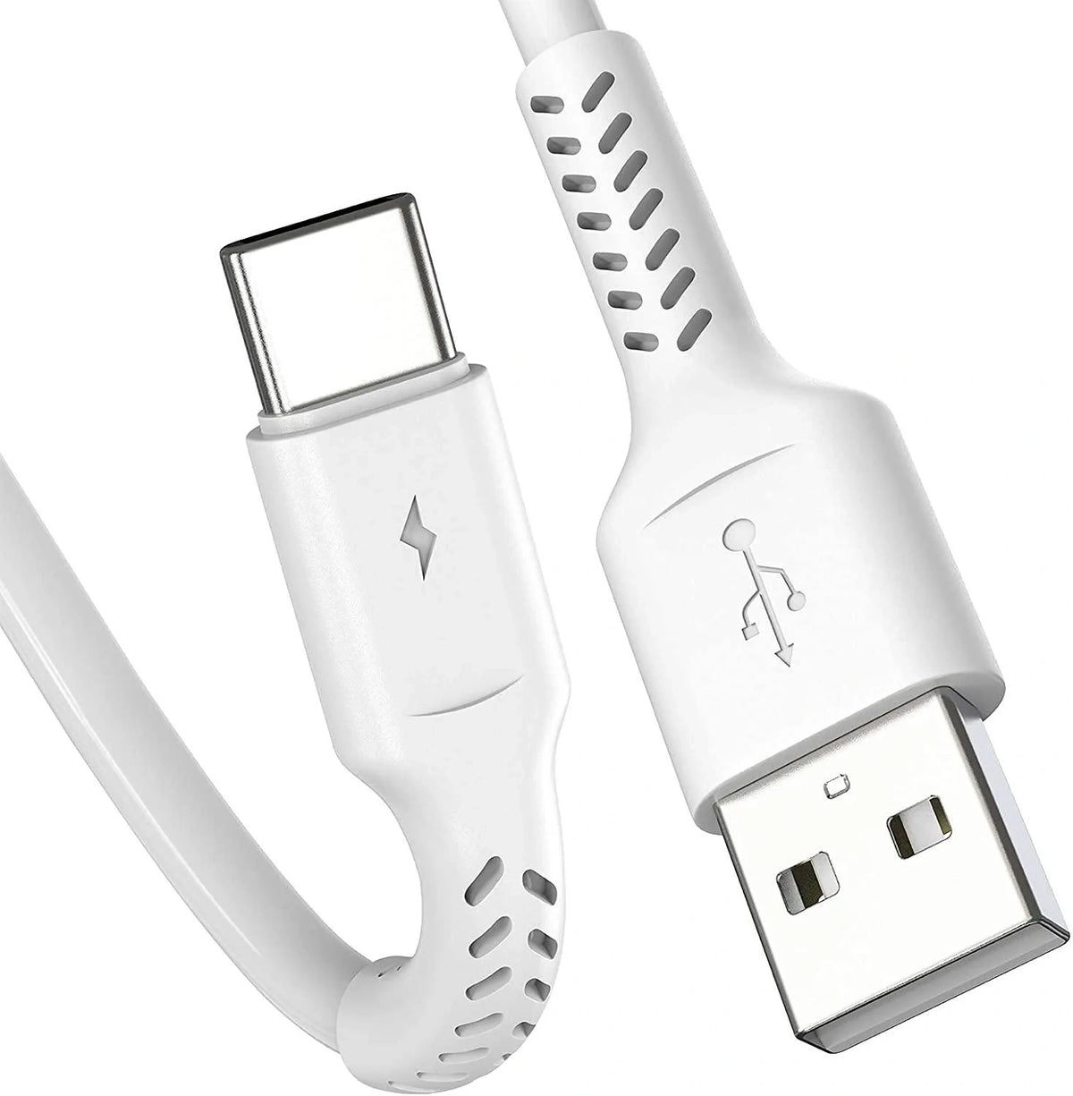 FEDUS Short USB C Cable, Power Bank Charging Cable Data Sync, USB A to USB Type C, 9 Inch USB Type C Cable Fast Charge Cord Sync Compatible with Samsung, HTC, Motorola, Nokia, Android