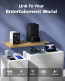 FEDUS Smart LED Projector – Home, Office & Outdoor Entertainment