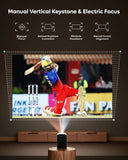 FEDUS Smart LED Projector – Home, Office & Outdoor Entertainment