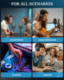 FEDUS StagePro 3.5mm to XLR Balanced Microphone Cable Adapter, Professional Low Noise Gold-Plated 1/8 inch Aux to XLR Female Audio Cord Wire for Phone, Tablet, Laptop, Speaker, Mixer, iPhone