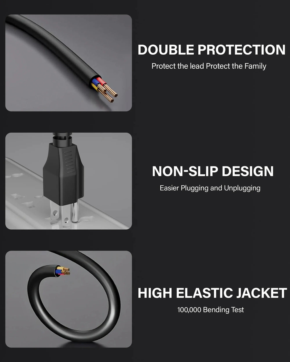 FEDUS Type B USA/Canada/Japan/America Universal Laptop, Monitor Power Cord, type B to C5 Power Cable for Monitor, PC, Laptop, Printer, Scanner, 10Amps 18 AWG GA NEMA 5-15P to IEC5 1.8M Cheeku Technologies