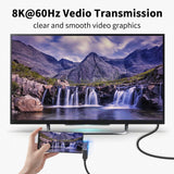 FEDUS Type C Male to Female USB C Right Angle Adapter, 90 Degree 100W 40Gbps 8K Video USB C Male to Female Extension Extender