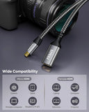 FEDUS UltraStream 4K Micro HDMI to HDMI Cable Adapter 60Hz 18Gbps 1.5 Meter High-Speed Cord for Raspberry Pi 5/4, GoPro Hero 11/10/7, Sony A6400 Camera, DSLR, Tablet, Projector, Samsung G8, G9, Cam Link