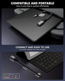 FEDUS UltraStream 4K Micro HDMI to HDMI Cable Adapter 60Hz 18Gbps 1.5 Meter High-Speed Cord for Raspberry Pi 5/4, GoPro Hero 11/10/7, Sony A6400 Camera, DSLR, Tablet, Projector, Samsung G8, G9, Cam Link