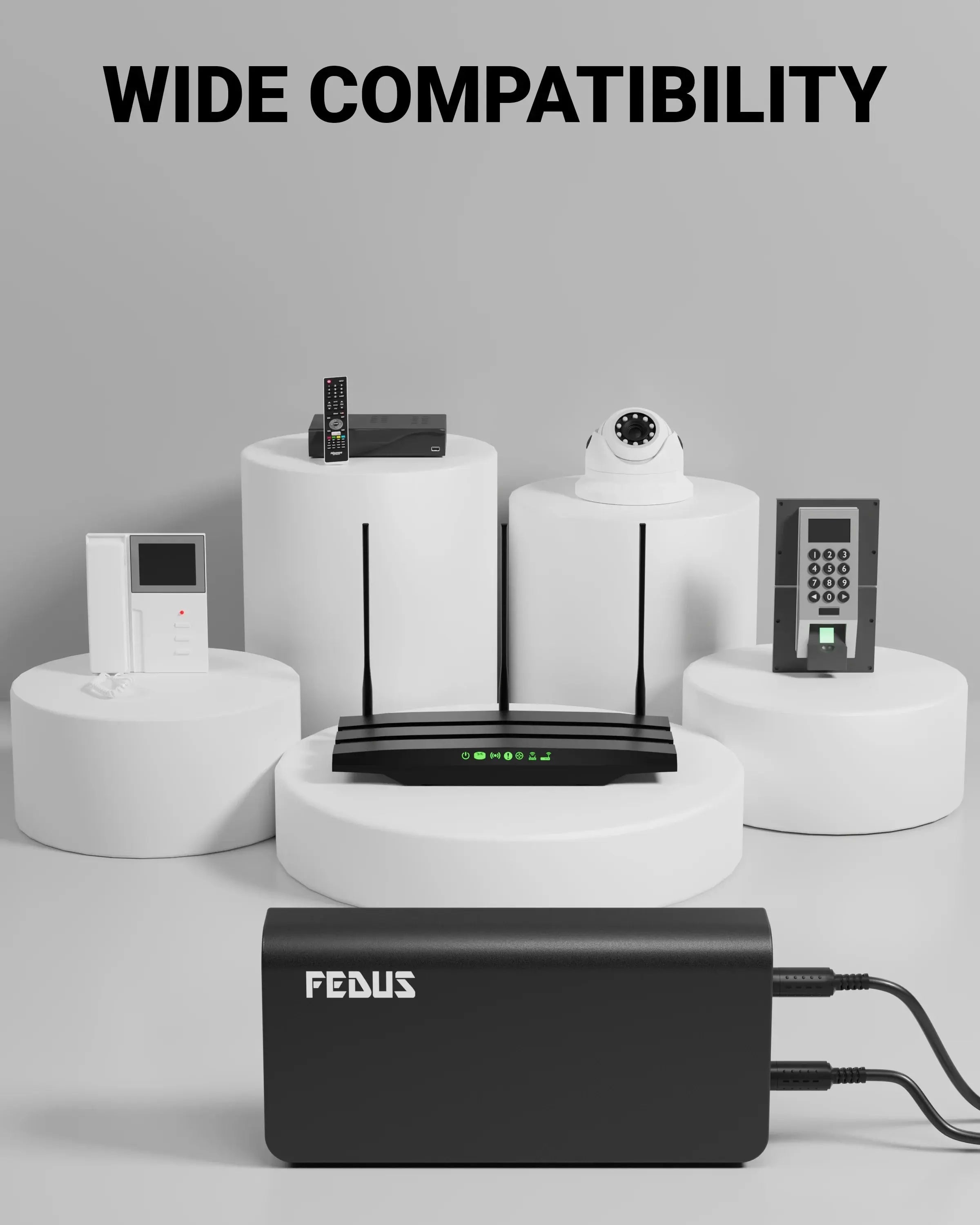 Buy FEDUS UPS For Wifi Router, Router UPS, 12V Mini UPS
