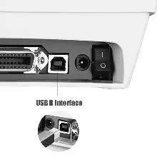FEDUS USB 2.0 High Speed Printer Cable Scanner Cable A Male to B Male for HP, Canon, White FEDUS