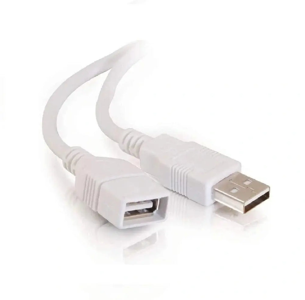 FEDUS USB 2.0 Male A to Female A Extension Cable Super Speed 5GBps for Printer/PC/External Hard Drive (Useful for LED/LCD TV USB Ports FEDUS