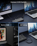 FEDUS USB 3.0 Male to Male Cable High-Speed 5Gbps Data Transfer, Premium Nylon Braided USB to USB Cord 24K Gold-Plated Connectors for Hard Drive Enclosure,Laptop Cooling Pad, Smart TV, DVD