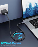 FEDUS USB 3.0 Male to Male Cable High-Speed 5Gbps Data Transfer, Premium Nylon Braided USB to USB Cord 24K Gold-Plated Connectors for Hard Drive Enclosure,Laptop Cooling Pad, Smart TV, DVD